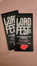 Tickets lordfest lord gebraucht kaufen  Enkenbach-Alsenborn