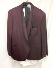 Men burgundy tuxedo for sale  Hillsborough