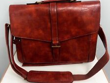 mens leather messenger bag for sale  SOLIHULL