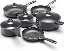Induction Cookware Set 10 Piece Non-Stick Neoteric N9101 BEZIA for sale  Shipping to South Africa