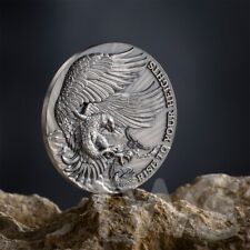 Używany, Orzeł i kruk Life Cytaty 2 uncje srebrna moneta 10 Cedis Ghana 2023 na sprzedaż  PL