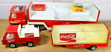 Buddy L Coca Cola Truck Trailer Lot: Mack Vending Machine Pepsi Cola Bottles C4 for sale  Shipping to South Africa