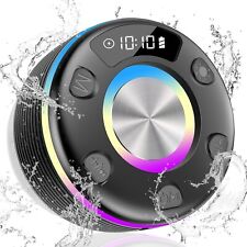Bluetooth Shower Speaker, Portable Bluetooth Speaker 360° HD Sound, RGB Lights, for sale  Shipping to South Africa