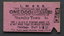 Railway ticket lms for sale  CHESTERFIELD