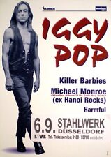 Iggy pop konzertplakat gebraucht kaufen  Wuppertal