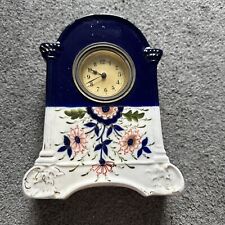 Vintage ceramic clock for sale  STOCKPORT