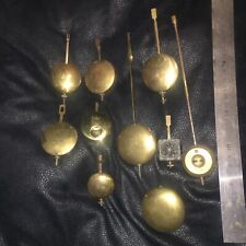 brass clock pendulum for sale  BIRMINGHAM