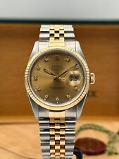 Rolex datejust champagne usato  Milano