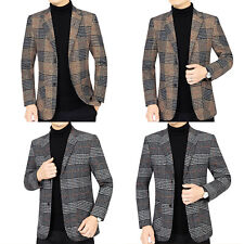 Blazer masculino jaquetas de escritório casaco casual reunião festa férias roupa exterior casamento comprar usado  Enviando para Brazil