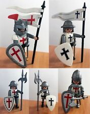 PMW Playmobil TEMPLAR CRUSADERS Maltese Cross 4670 4625 4534 Fast Shipping for sale  Shipping to South Africa