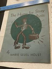 The Home For Stray Ants por Marie Seuel Holst Livro Antigo Vintage 1940 Augsburg Pub, usado comprar usado  Enviando para Brazil