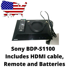 DVD player Sony BDP-S1100 Blu-ray com cabo HDMI + controle remoto e baterias comprar usado  Enviando para Brazil