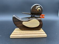 Vintage wooden duck for sale  Shipping to Ireland
