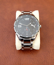 RARE | Puma Men's Watch 103111 | Black Dial + Red and White Accents | 42mm, used for sale  Shipping to South Africa