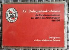 Ddr grenztruppen delegiertenka gebraucht kaufen  Berlin