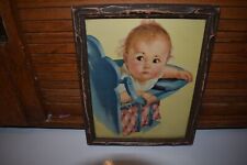 Vint. framed baby for sale  Dayton