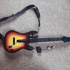 Guitar Hero PS3 Wireless Guitar Controller with Dongle Strap Sunburst World Tour for sale  Shipping to South Africa