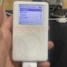 Apple iPod Classic 3ª Generación Blanco - 10 GB CON 1.000 Funcionando LEER segunda mano  Embacar hacia Argentina