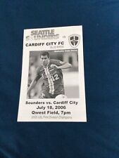 Seattle sounders cardiff for sale  TREDEGAR