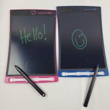 Boogie Board Jot LOT (2) 8.5 LCD eWriter Tablet - Pink Blue With Stylus for sale  Shipping to South Africa