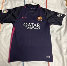 Camiseta deportiva original de fútbol americano Nike Dri-Fit Barcelona 2016-17, talla S juvenil segunda mano  Embacar hacia Argentina