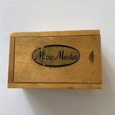 Vintage micro master for sale  Frisco