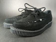 Reino Unido Zapatos Tuk Creepers Hi Sole Creepers Negro Gamuza Zapatos Góticos Para Mujer Talla 9 segunda mano  Embacar hacia Mexico