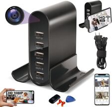 Spy Camera Wifi  Camera with Remote View Silver Nanny Cam 5U-GR, used for sale  Shipping to South Africa