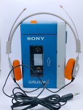 Sony TPS L2 Walkman Cassette player w/ MDR 3L2 headphone w/ case New Belt for sale  Shipping to South Africa