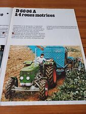 Prospectus tracteur deutz d'occasion  Saint-André-lez-Lille