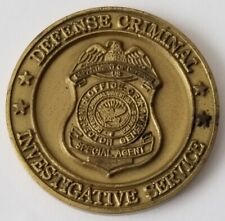 DCIS DEFENSE CRIMINAL INVESTIGATIVE SERVICE DOD Inspector General SA 1.5" Coin  for sale  Shipping to South Africa