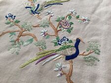 Vintage birds embroidered for sale  THIRSK