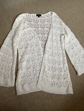 White cardigan lipsy for sale  SOLIHULL
