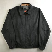 Chaqueta Corvette De Colección Para Hombre XL Negra Gamuza Bombardero Forrado Cortador Buck segunda mano  Embacar hacia Argentina