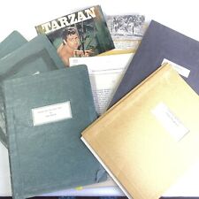 Roteiros vintage de Tarzan e histórias originais escritas à mão por John Monroe comprar usado  Enviando para Brazil