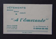 Carte visite emeraude d'occasion  Nantes-