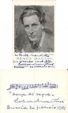 1954 brescia autografo usato  Milano