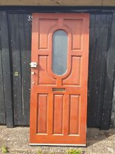 Mahogany front door for sale  LONDON