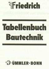 Tabellenbuch bautechnik hne gebraucht kaufen  Stuttgart
