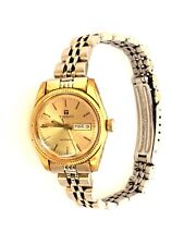 Used, Vintage Tissot Automatic Day Date Gold Plated Swiss Made Ladies Wristwatch for sale  Shipping to South Africa