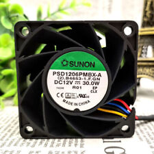 1 pcs SUNON PSD1206PMBX-A 6038 12V 30.0W 6cm Server Cooling Fan for sale  Shipping to South Africa