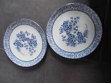 Woods plates blue for sale  NORTHWICH
