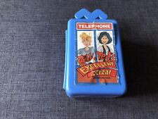 1990 Bill and Teds excelente caja de cereales cabina de teléfono contenedor juguete teléfono segunda mano  Embacar hacia Argentina