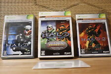 Conjunto completo Halo History Pack! Japão Xbox XB muito bom estado! comprar usado  Enviando para Brazil