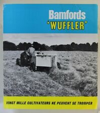 prospectus brochure BAMFORDS wuffler tracteur tractor traktor prospekt trattore for sale  Shipping to Ireland