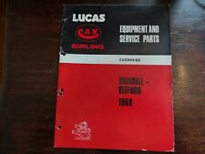 Lucas spare parts for sale  NOTTINGHAM