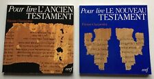 Lire ancien testament d'occasion  Joinville-le-Pont