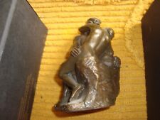 Statuette bronze baiser d'occasion  Cuiseaux