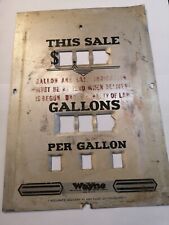 Original wayne gas for sale  Buskirk