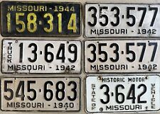 Missouri license plate for sale  Venice